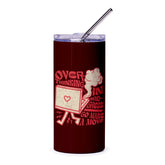 Funky Motivation Tumbler Overthinking In Progress product
